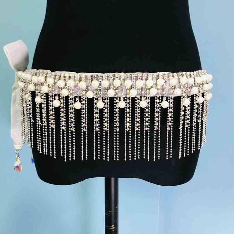 The pearls are in the back chain